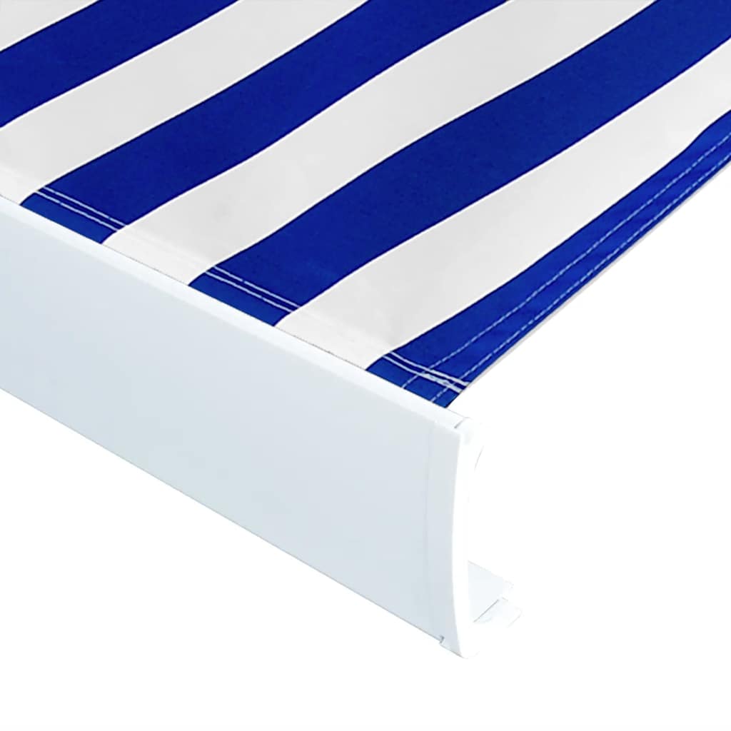 Vidaxl Laifeldoek 500x300 cm tela blu e bianco