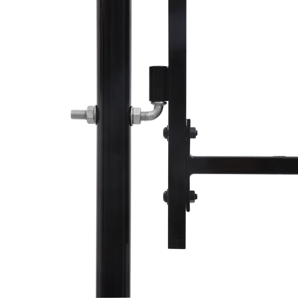 Vidaxl HEK Puerto doble puerta con lanzas superior 400x175 cm
