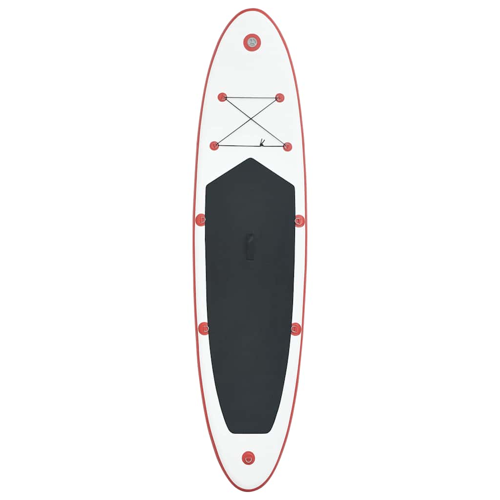 Vidaxl stand up paddleboardset opblaasbaar rood en wit