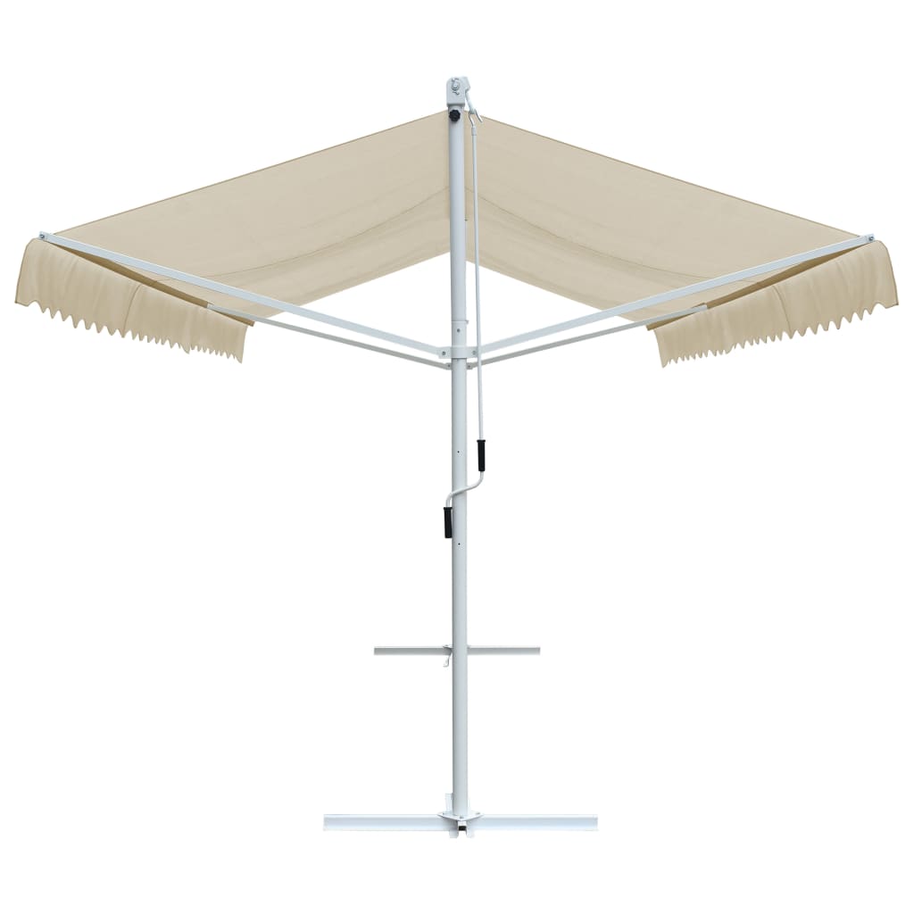 Vidaxl Luifel Staccato 600x300 cm Crema