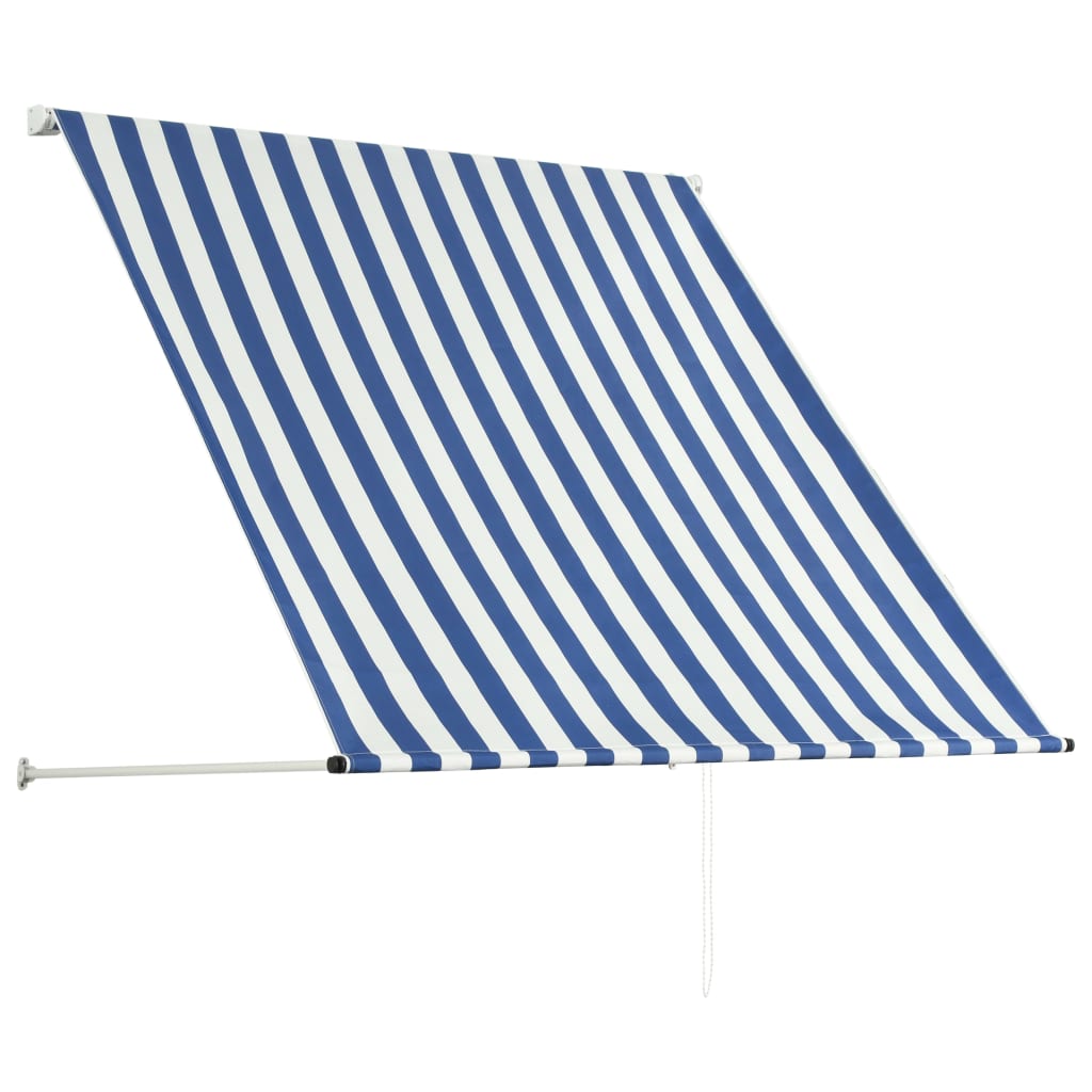 Vidaxl Laifel Extendible 100x150 cm azul y blanco