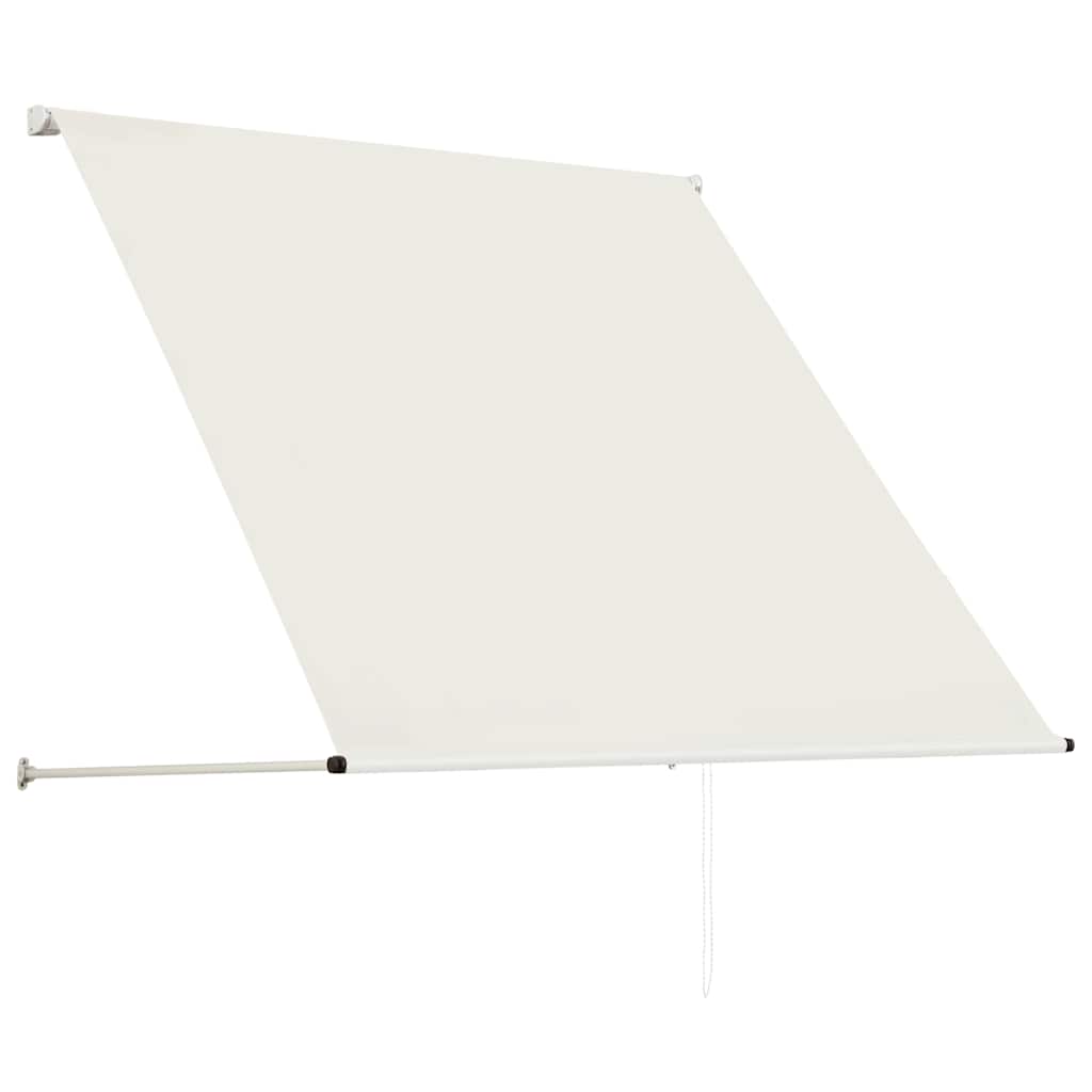 Vidaxl Luifel estendibile da 100x150 cm crema