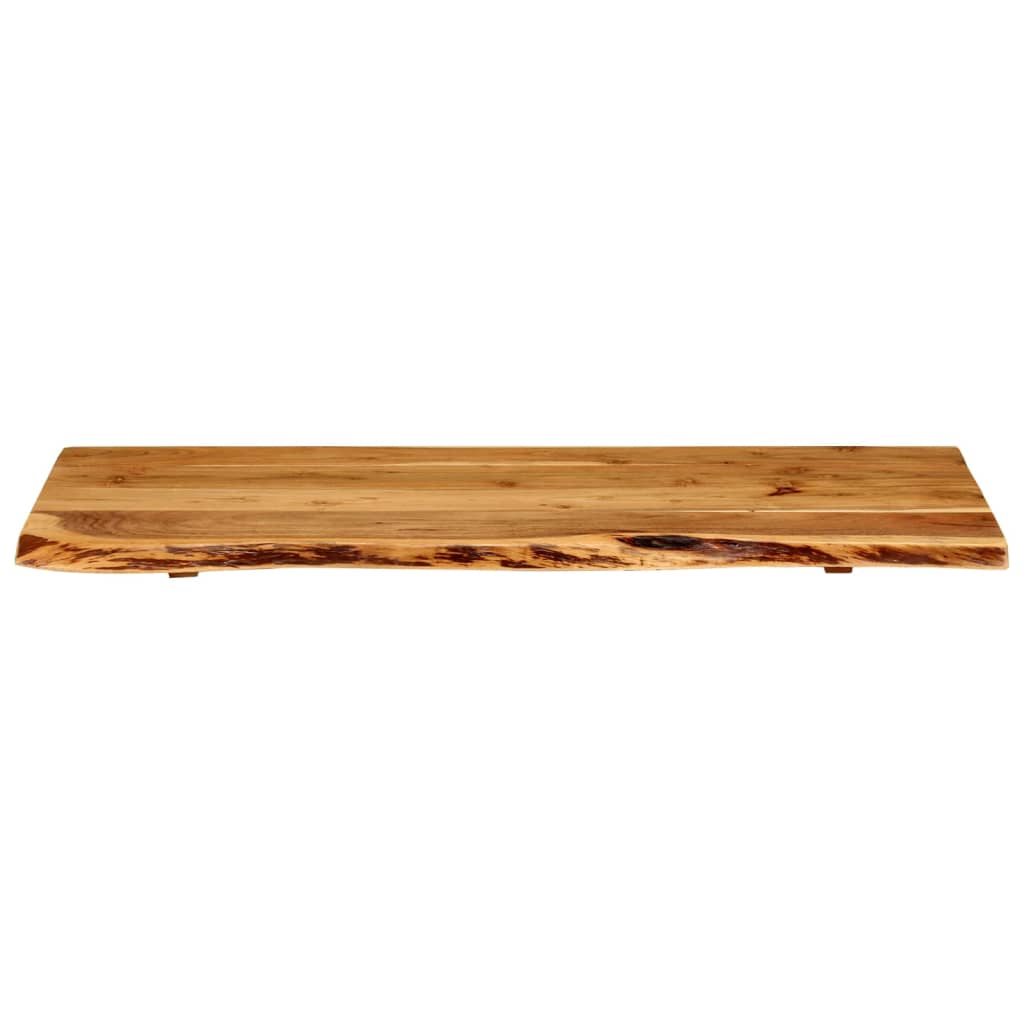 Vidaxl Washbasin Blad 100x52x2.5 cm Solid Acaciahout