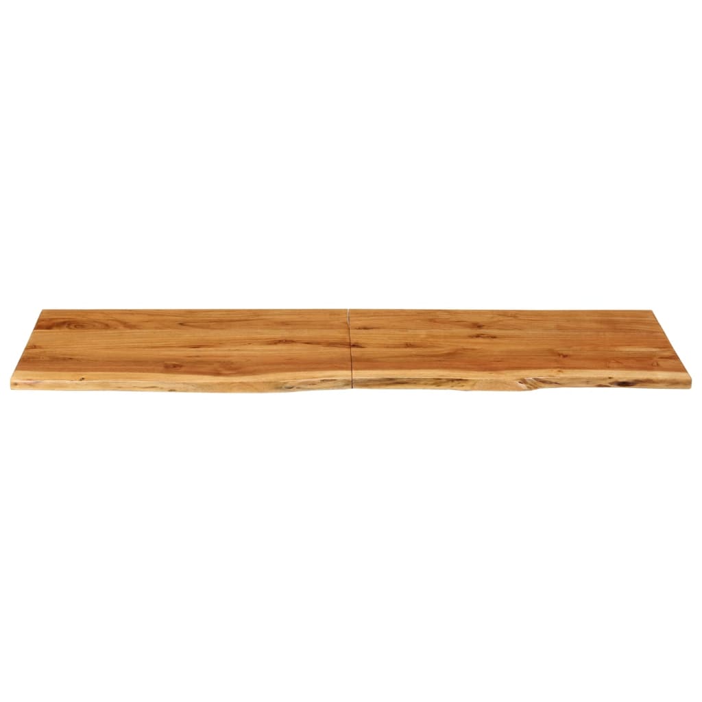 Vidaxl Washbasin Sheet 140x52x2.5 cm Acacia Solid Legno
