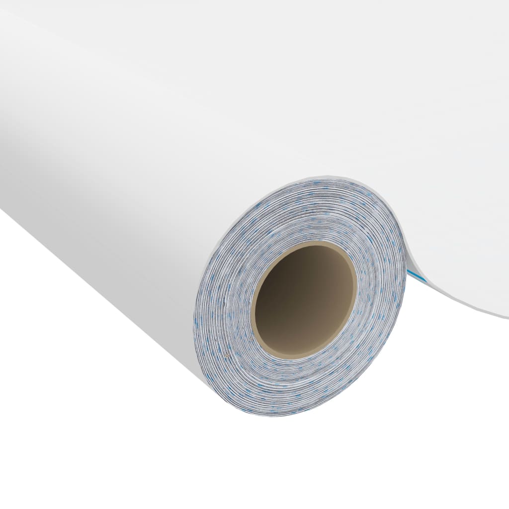 Vidaxl mobili olio autodesivo 500x90 cm PVC bianco