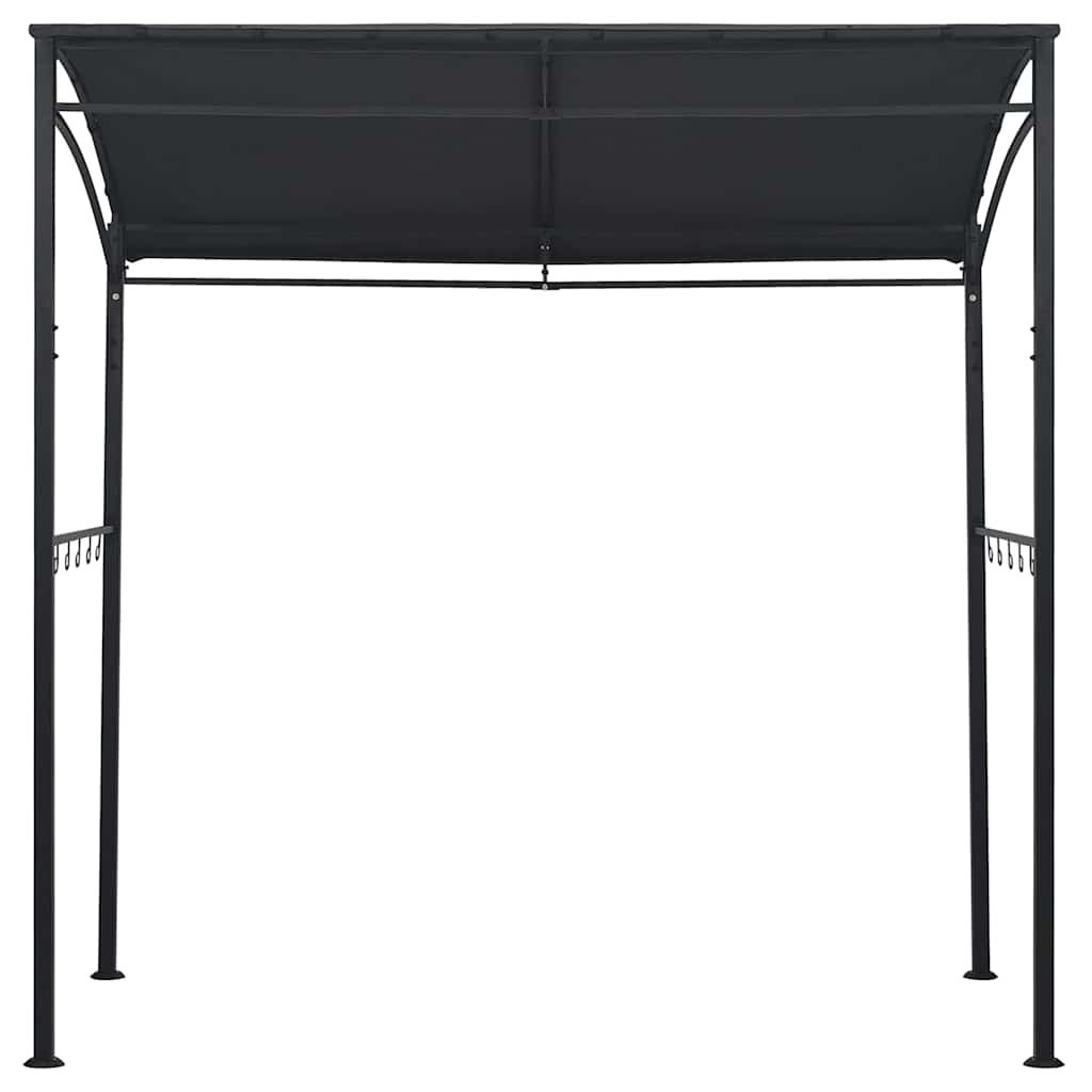 Vidaxl Barbecue Pavilion 215x150x220 cm Antracite in acciaio