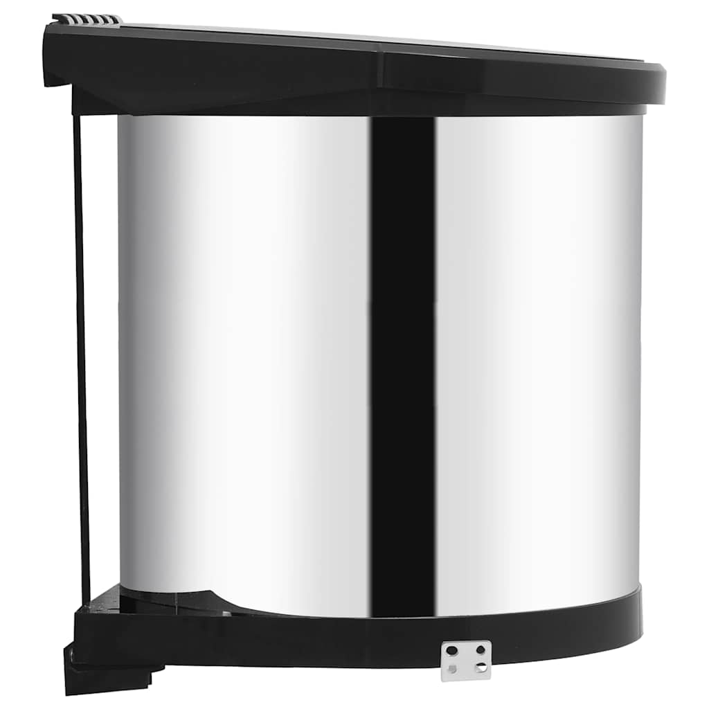 Código lleno de cocina Vidaxl Enredo 12 L de acero inoxidable