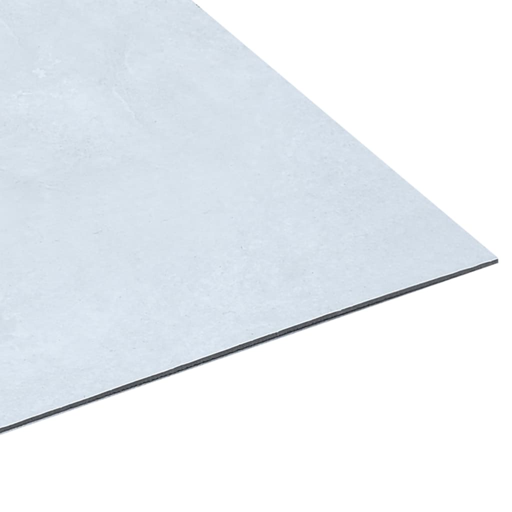 Vidaxl aboard pavimenti autoadesivo 5,11 m² PVC Modello di marmo bianco
