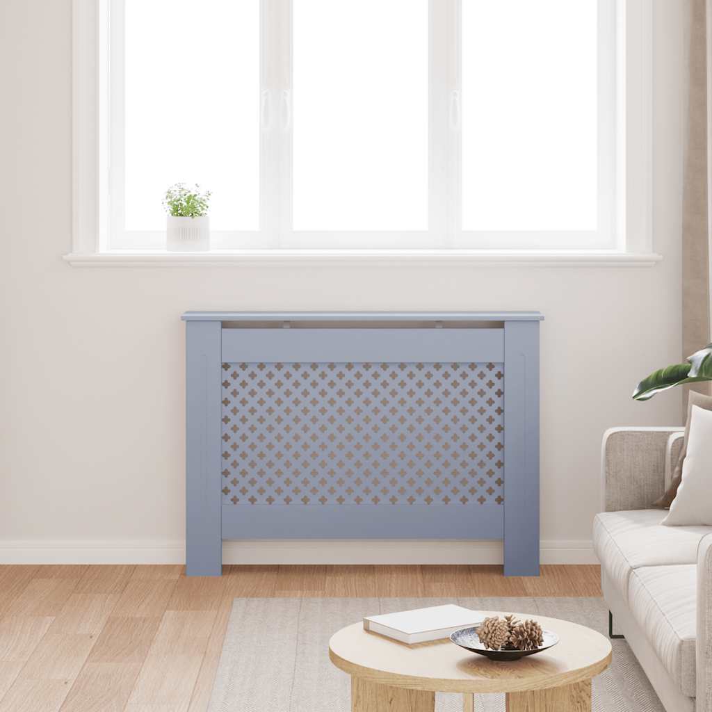 Cornice per radiatore Vidaxx 112x19x81,5 cm mdf antracite