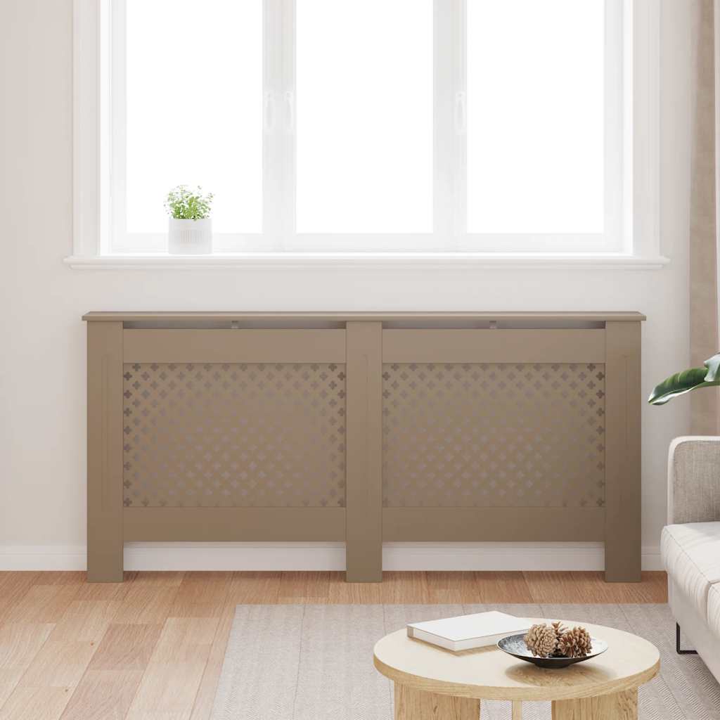Vidaxl Construcción del radiador 172x19x81.5 cm MDF