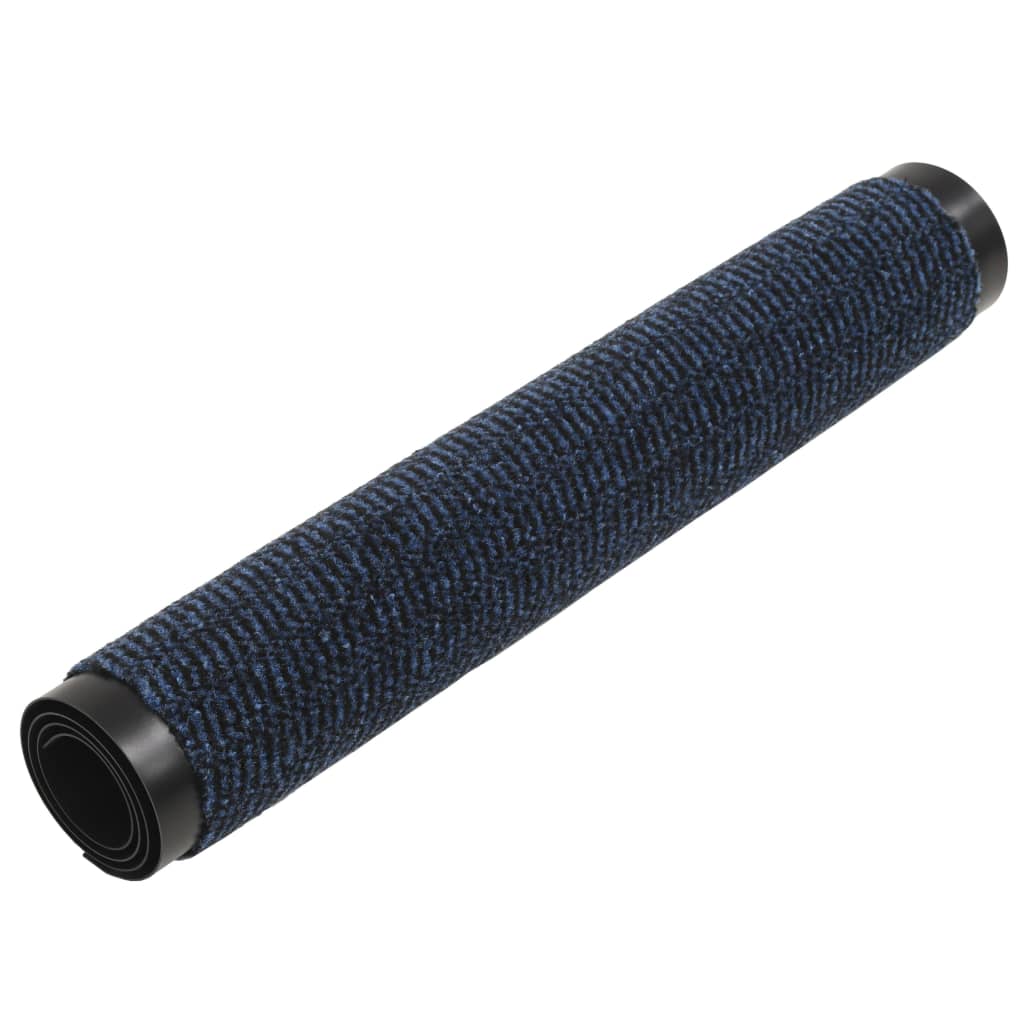 Mats Vidaxl Droogloop 2 PC Tufting rectangular 120x180 cm azul