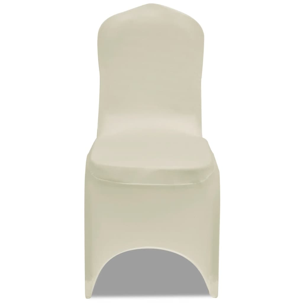 Las cubiertas de asiento de Vidaxl estiran 30 st crème