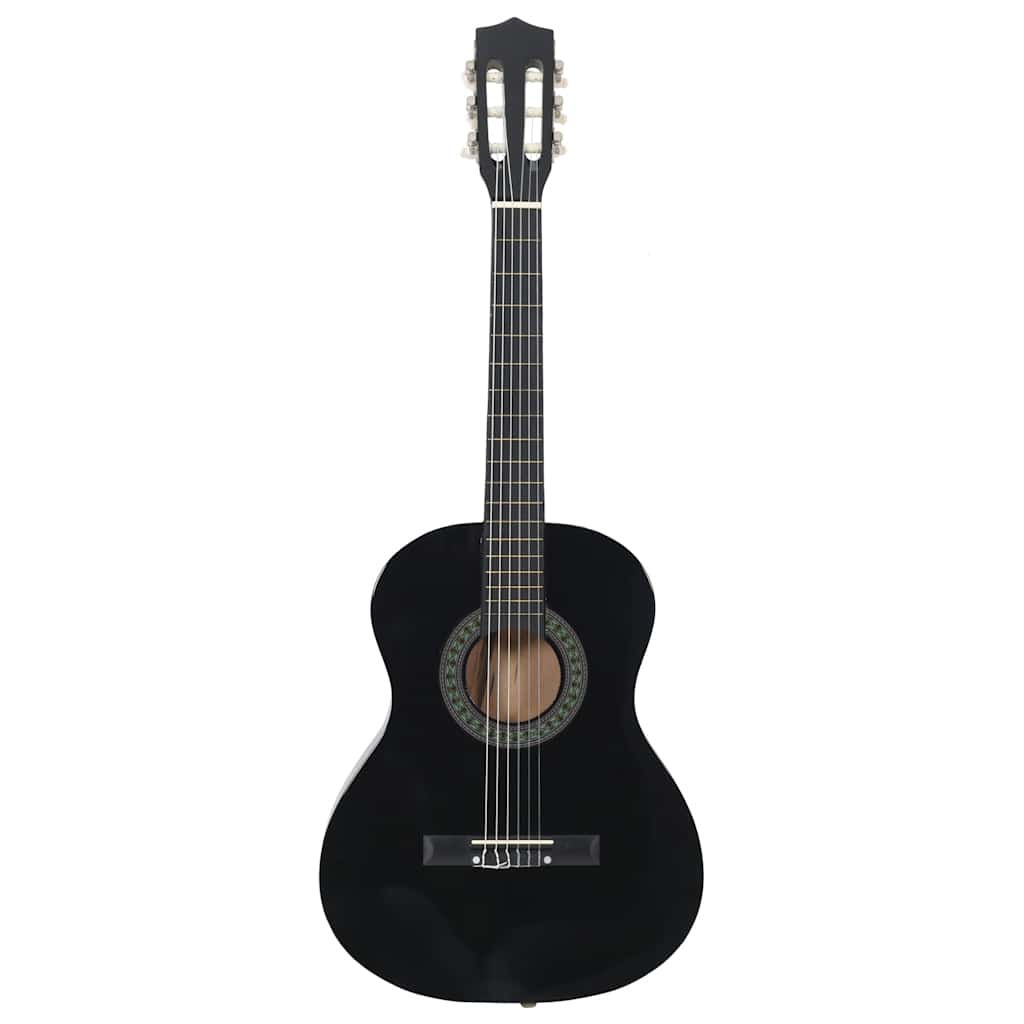 Vidaxl chitar classic principiante e bambini 3 4 36 neri