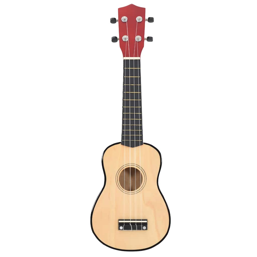 Vidaxl ukuleleset con borsa per bambini soprano 23 '' color legno chiaro