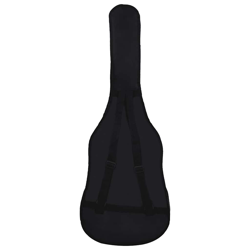 Vidaxl guitaartas para 3 4 guitarra clásica 94x35 cm tela negra