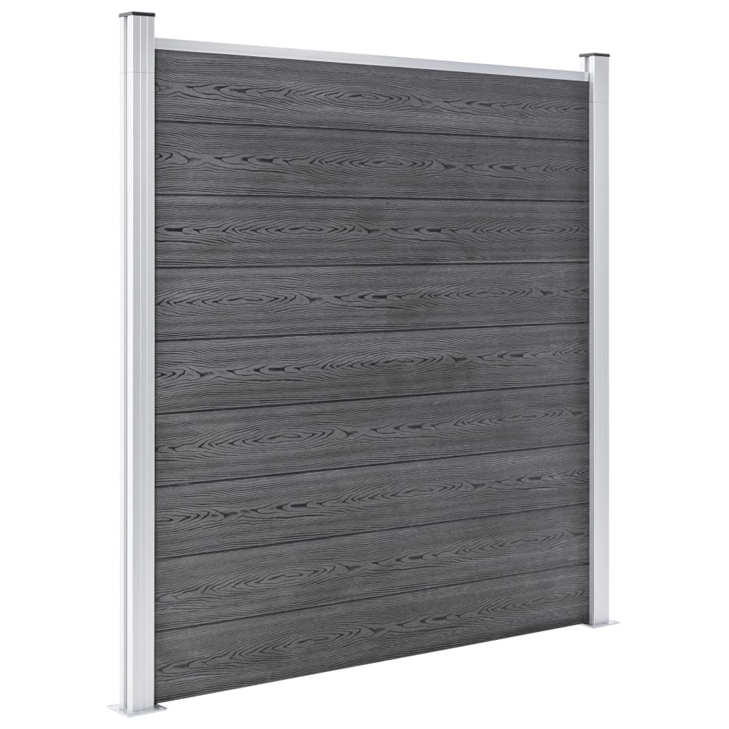 Vidaxl cerca 353x186 cm HKC Gray