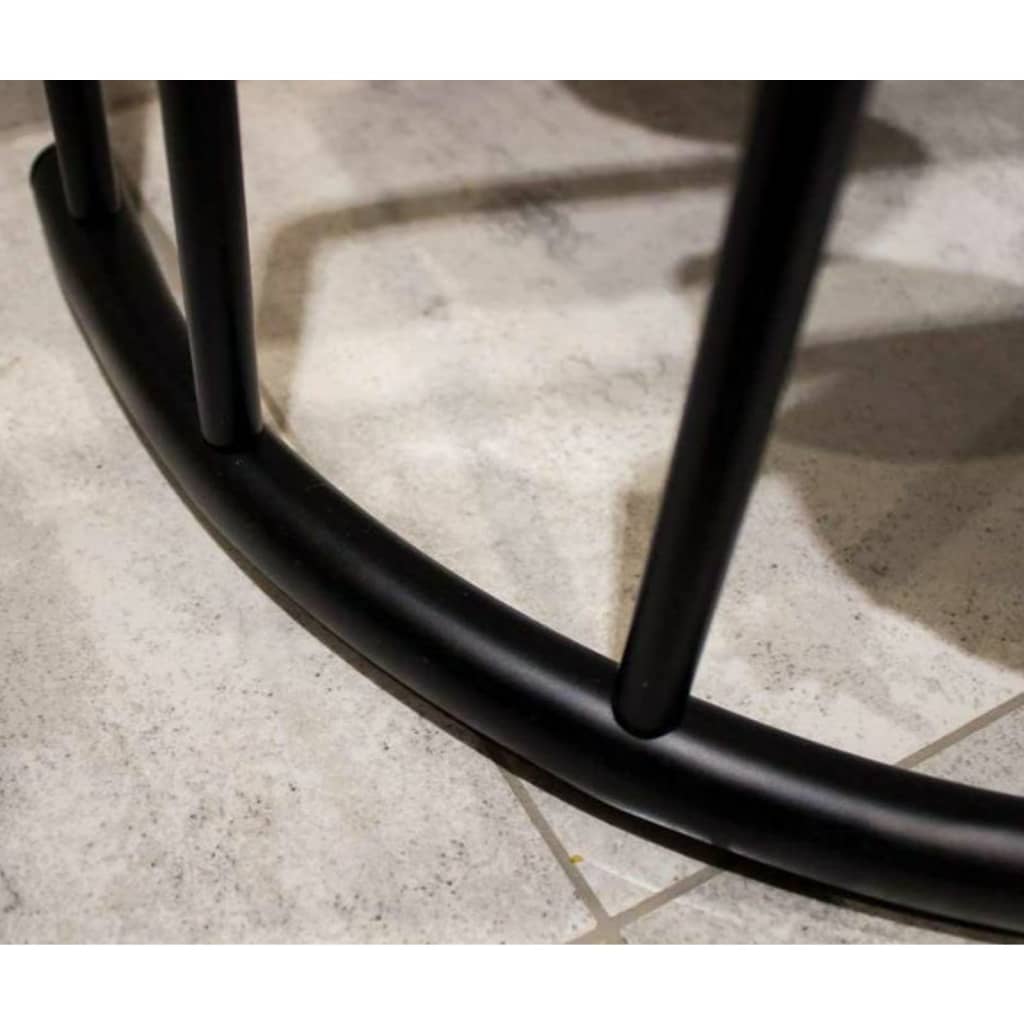 Soluzioni per il bagno Soluzioni da bagno Raccolto di asciugamani in piedi 49,5x75 cm di metallo nero