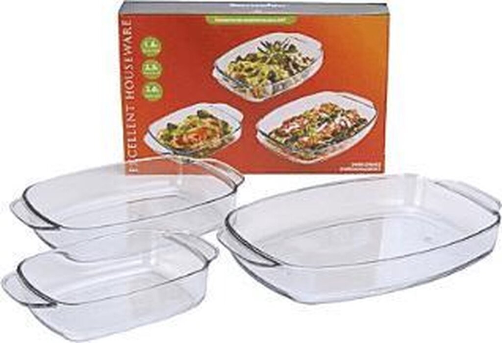 Excelente Housware Housware para hornear plato para hornear 3 piezas