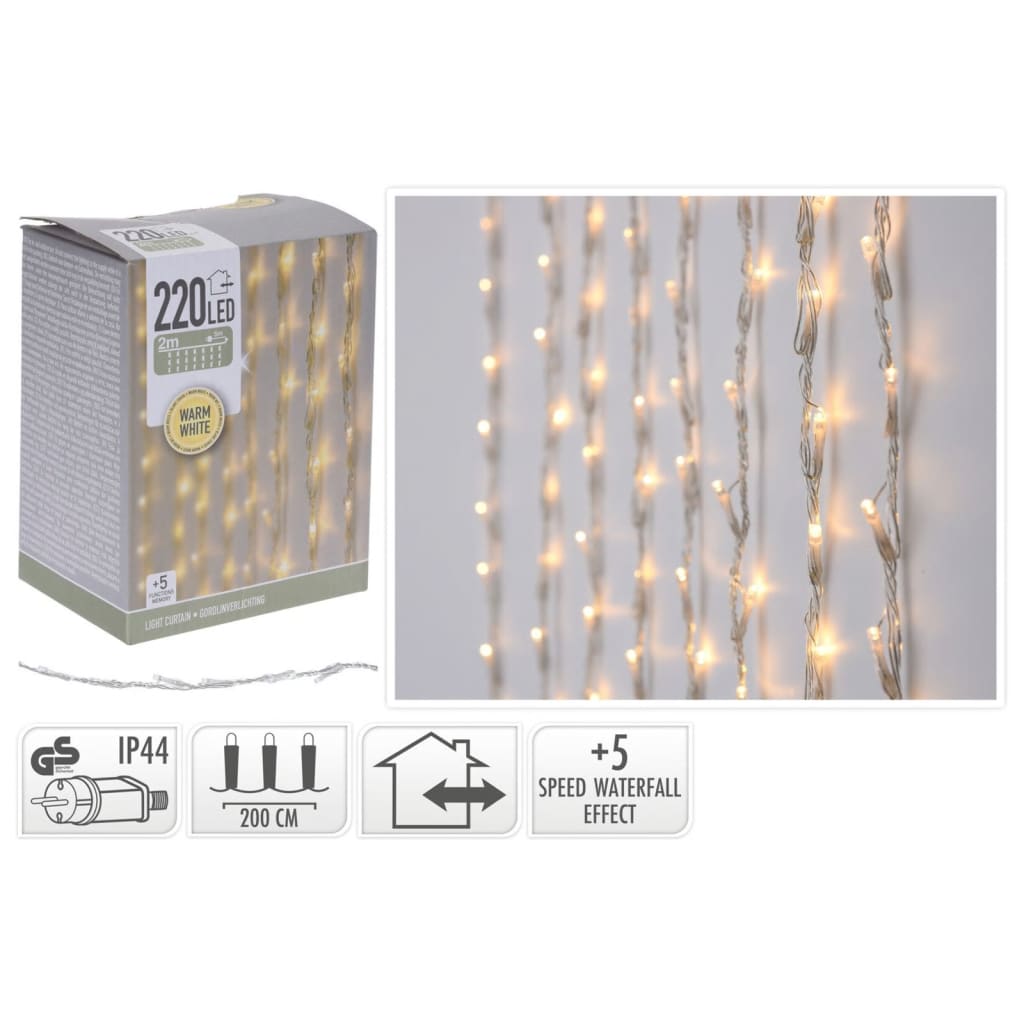 Atmosce Ambiance Light Curtain con 220 LED