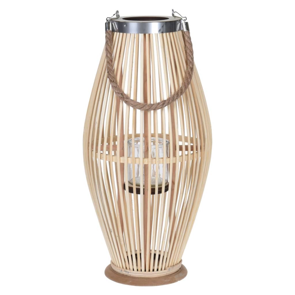H S COLECCIÓN H S COLECCIÓN LANTERNA 24X48 CM Bamboo Natural