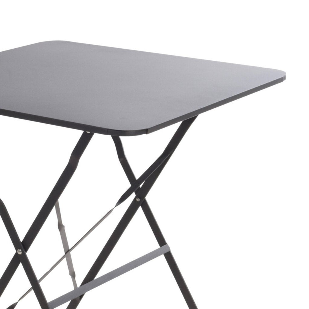 Excelente mesa plegable para el hogar 60x60x71 cm antracita