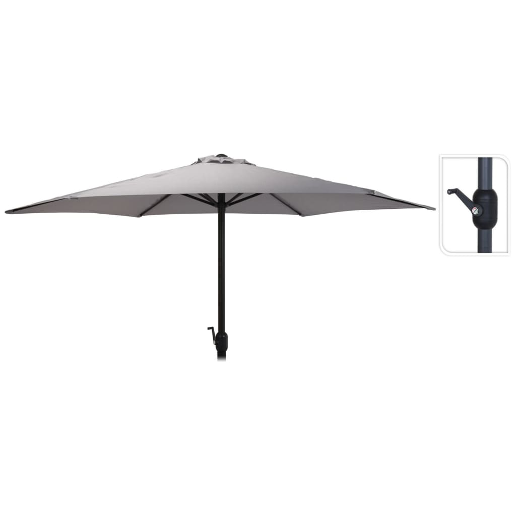 Progarden Progarden Parasol Monica 270 cm de gris claro