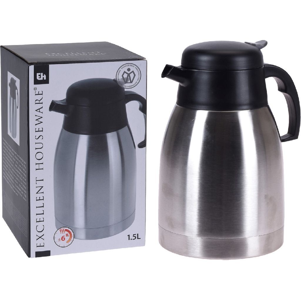 Excelente Housware Housware Coffee Cate de acero inoxidable 1500ml