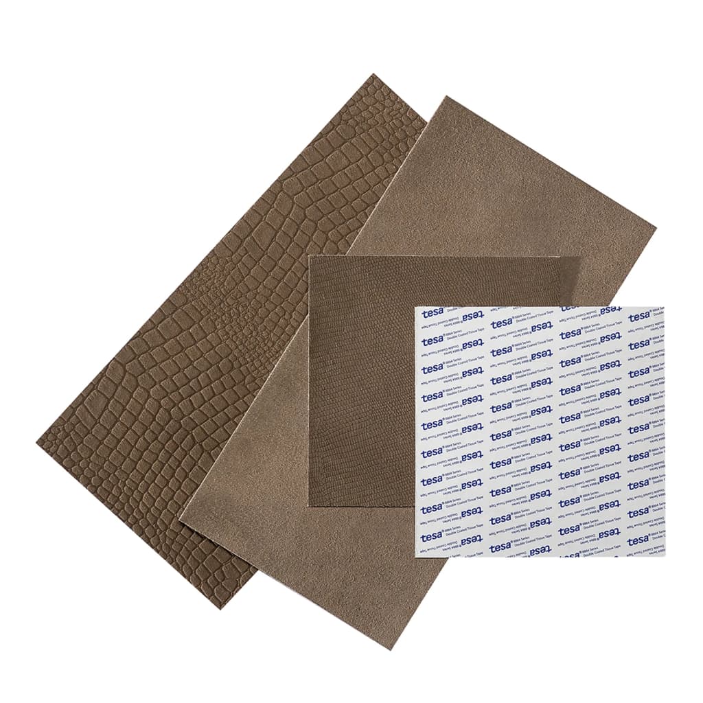 Arte de pared Arte de pared 32 St Tile Caine Leather Pure Brown