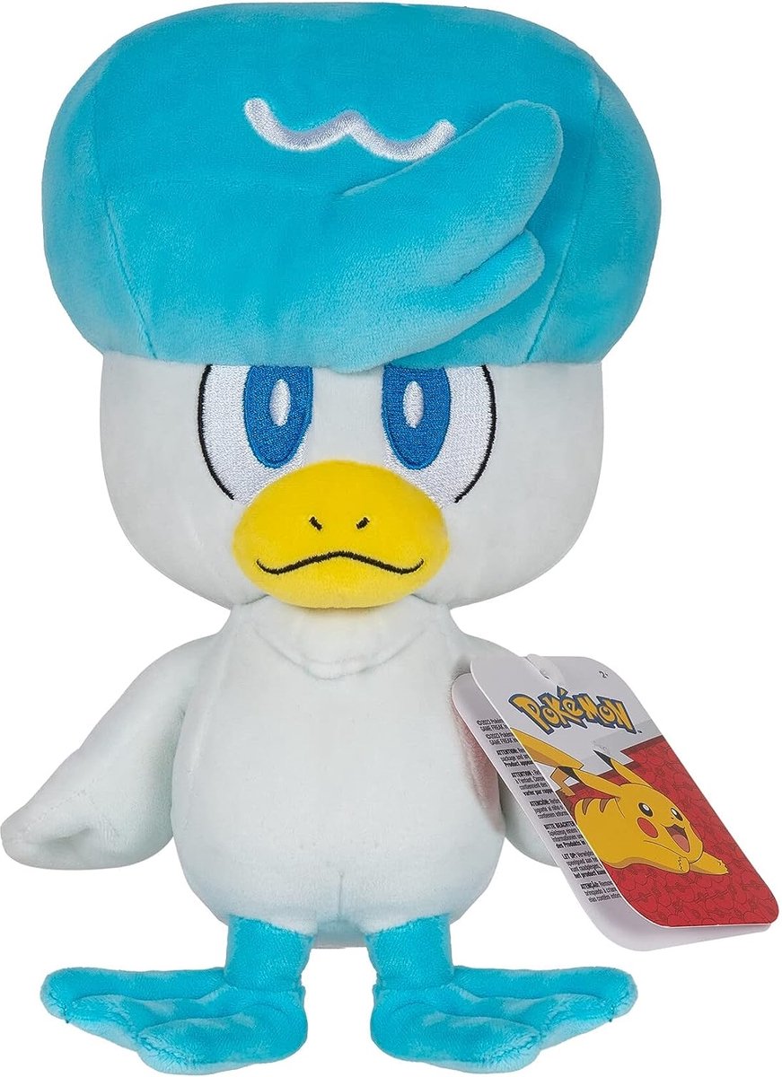 Boti Pokemon Pluchen Hug - Quaxly, 20 cm