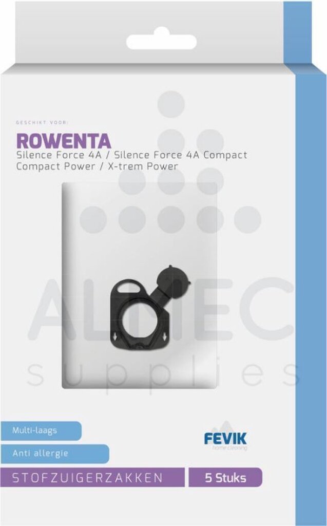 Bolsas de aspiradora diversas Rowenta Silence X-Trem ZR200520