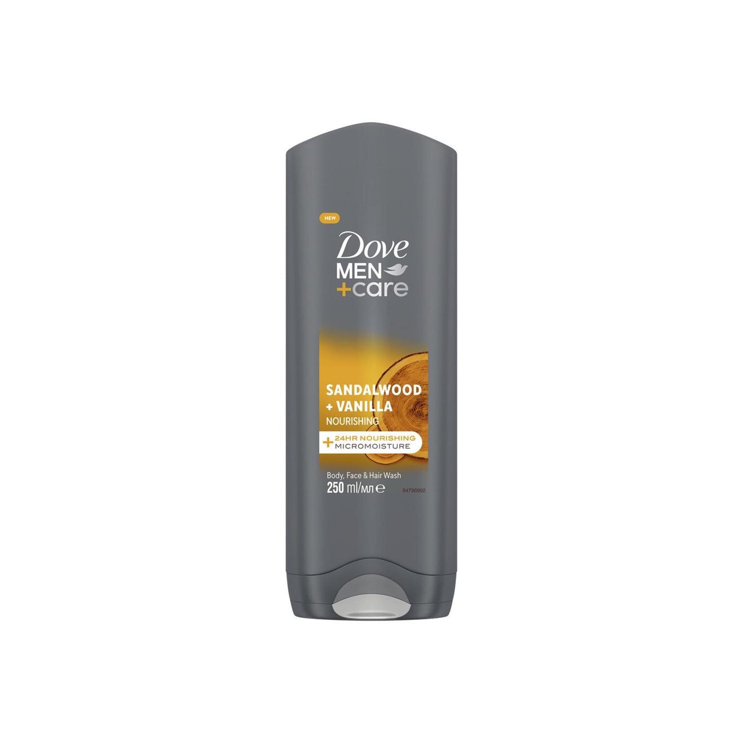 Dove gel doccia uomo+cura legno di sandalo