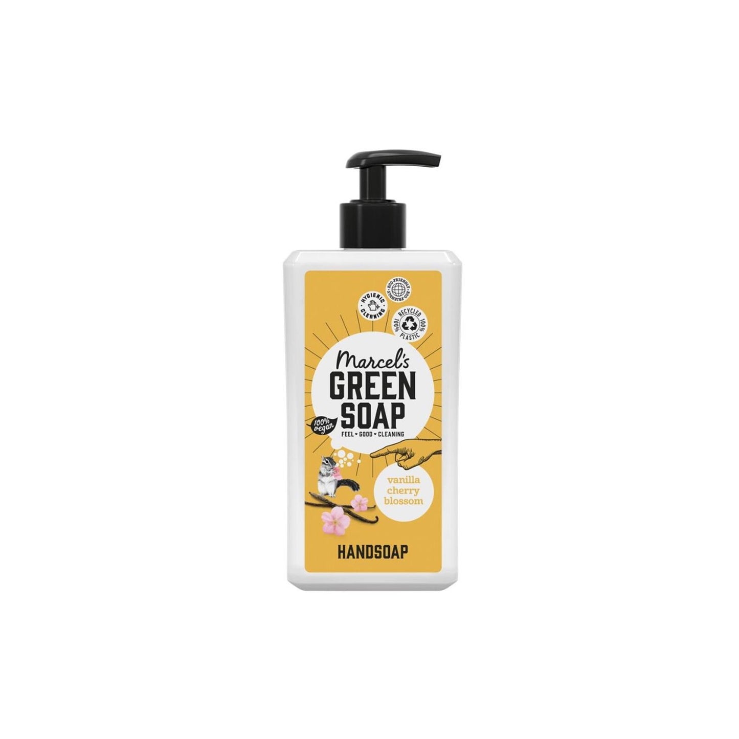 Marces sapone verde sapone vaniglia ciliegia fiore 500 ml