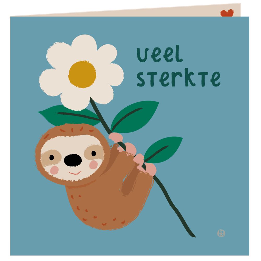 Forza della carta + busta Sloth