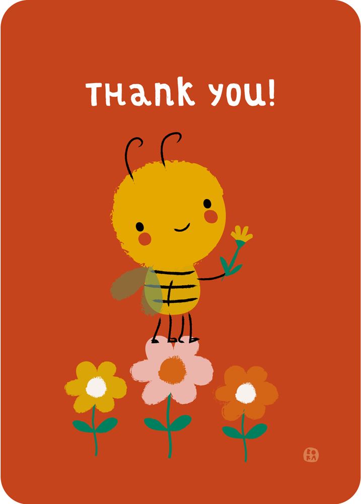 Bora gracias! para postal (5 uds.