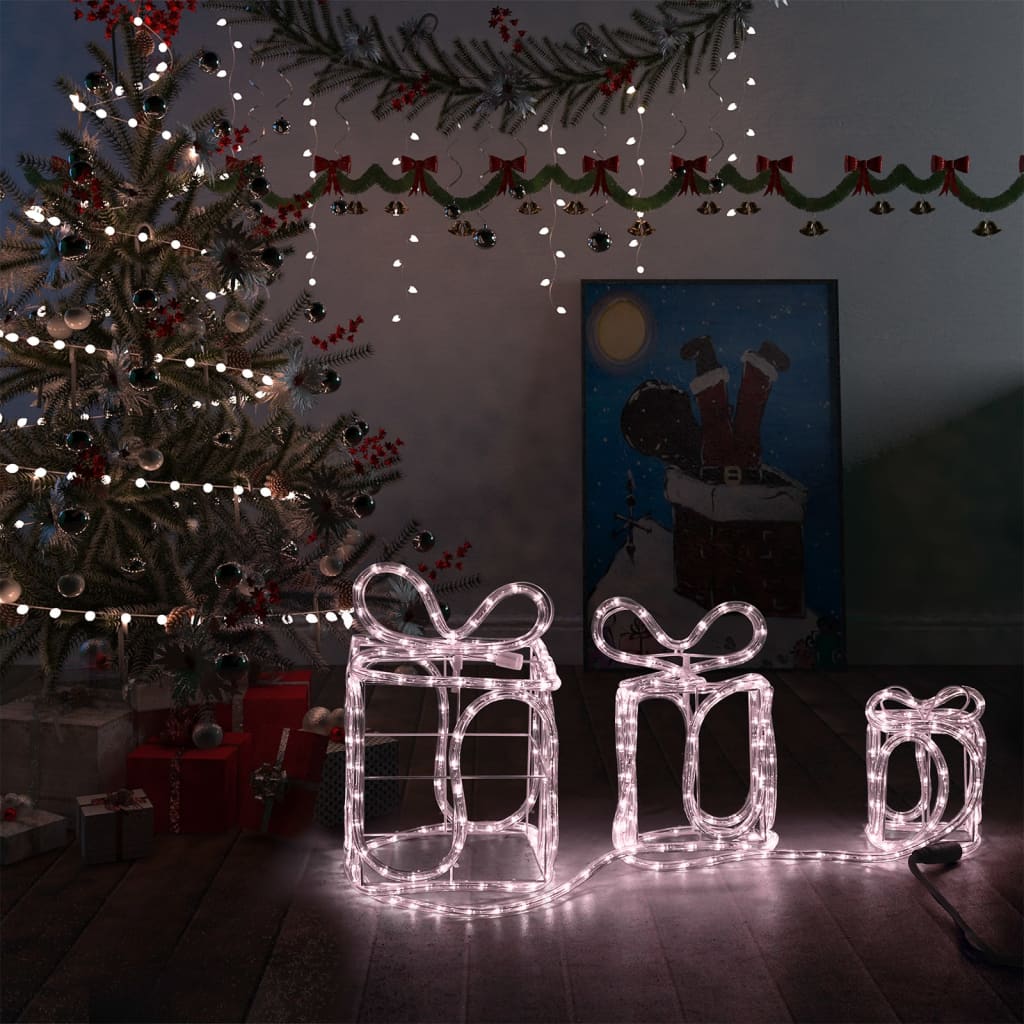 Vidaxl Christmas Lighting per scatole regalo interne ed esterne 180 LED