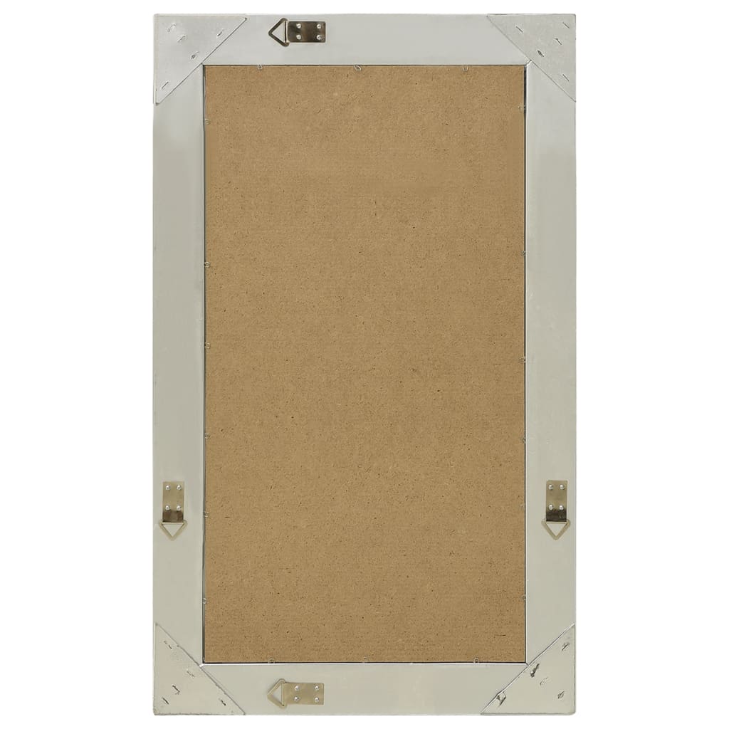 Specchio da parete Vidaxl Stile barocco 50x80 cm colorato in argento