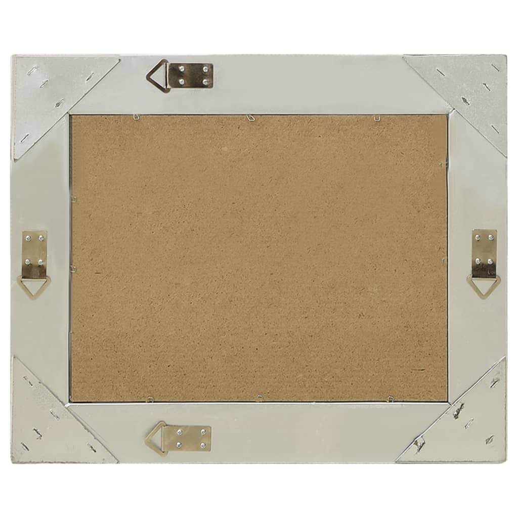 Vidaxl Wall Mirror Barroque Style 60x40 cm de color plateado