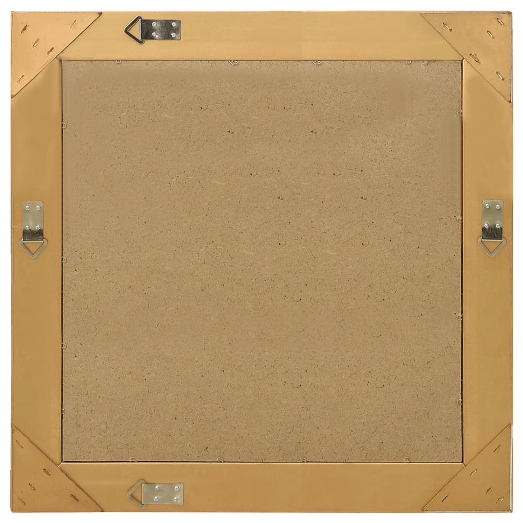 Vidaxl Specchio a parete in stile barocco 60x60 cm colorato in oro