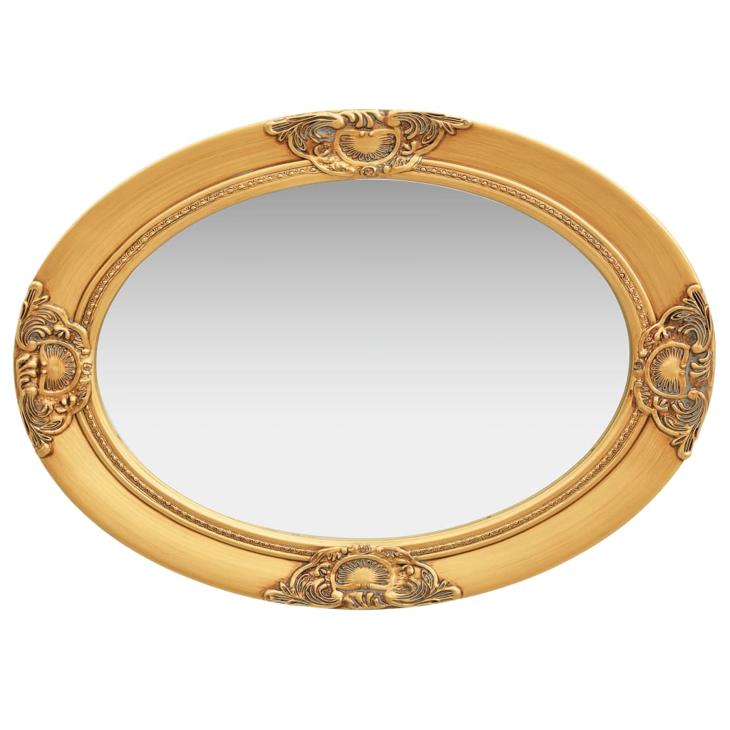 Vidaxl Wall Mirror Barroque Style 50x70 cm de color oro