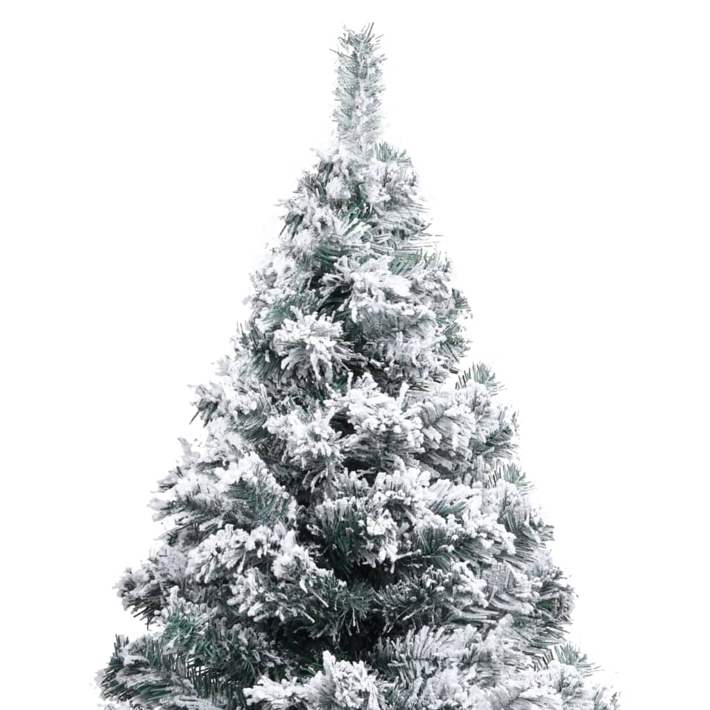 Vidaxl Kunstkerstboom con nieve de 150 cm de verde