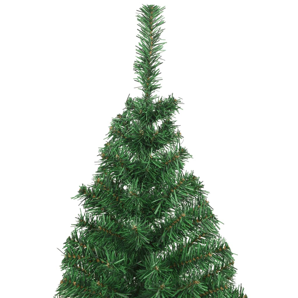 Vidaxl Kunstkerstboom con ramas gruesas de 180 cm PVC Green