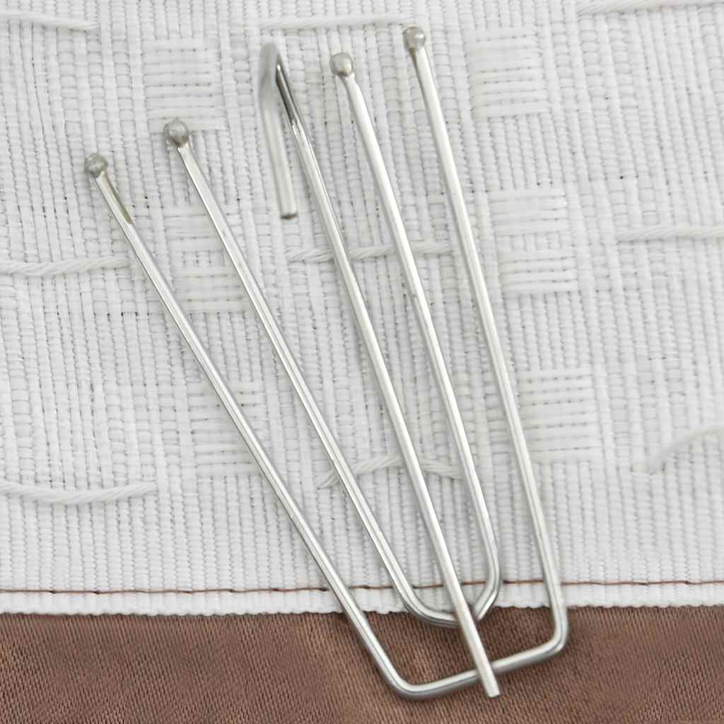 Tende vidaxl lino look ganci dannosi 2 st 140x225 cm taupe