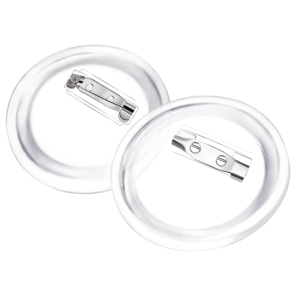 Botones Vidaxl con pines de 100 st 44 mm acrílico