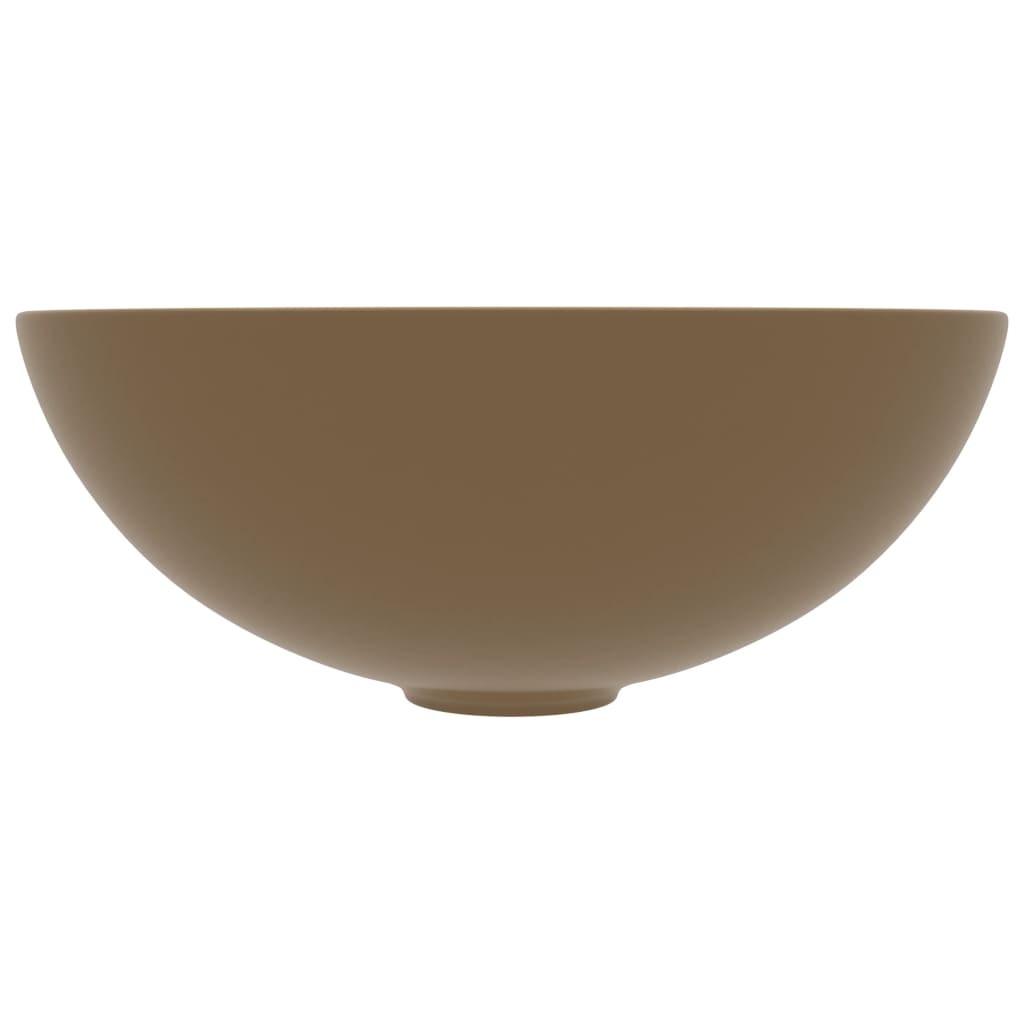 Matcream in ceramica rotonda vidaxl