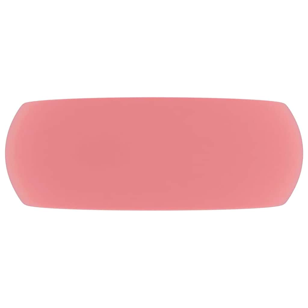 Vidaxl Washbasin Round 40x15 cm Matpown in ceramica