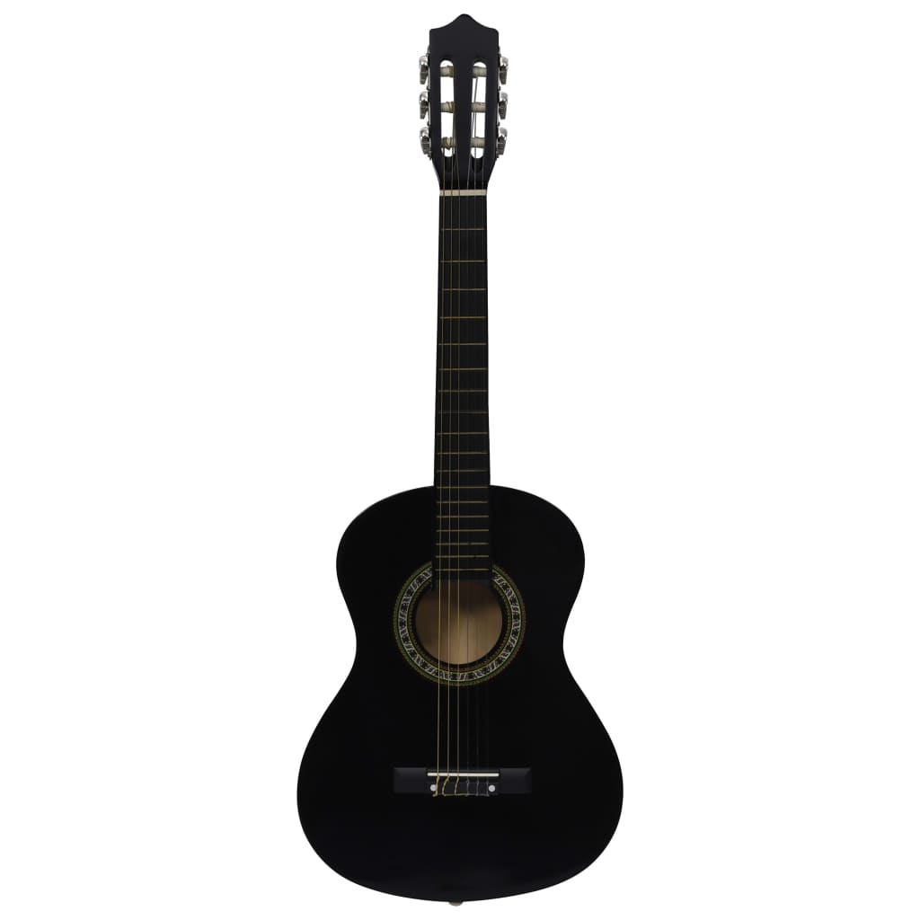 Vidaxl gitaar klassiek beginner kinderen met tas 1 2 34 zwart