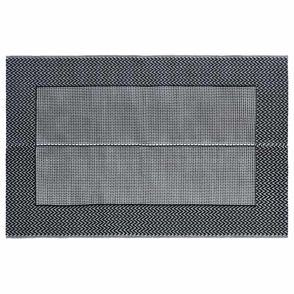 Vidaxl tappeto all'aperto 190x290 cm pp grigio
