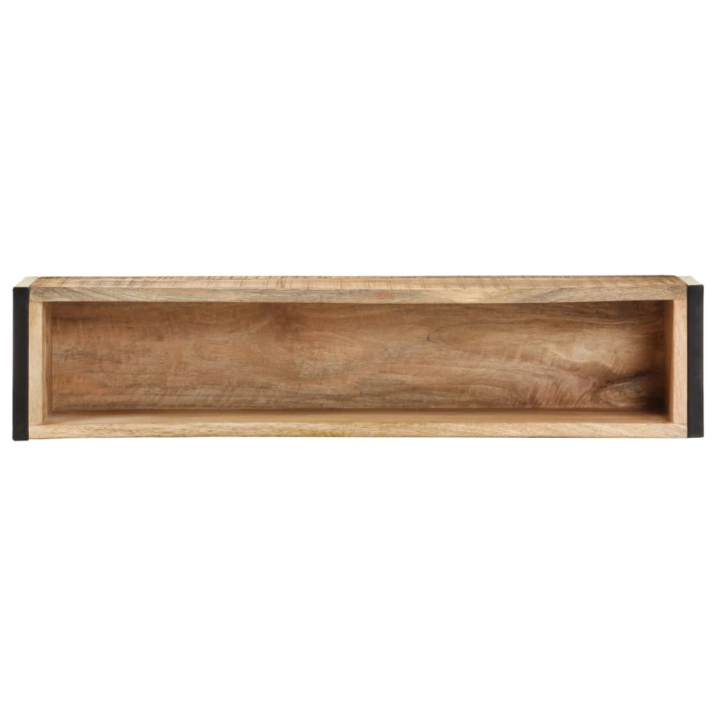 Vidaxl Planning Box 90x20x68 cm de madera de mango rugosa