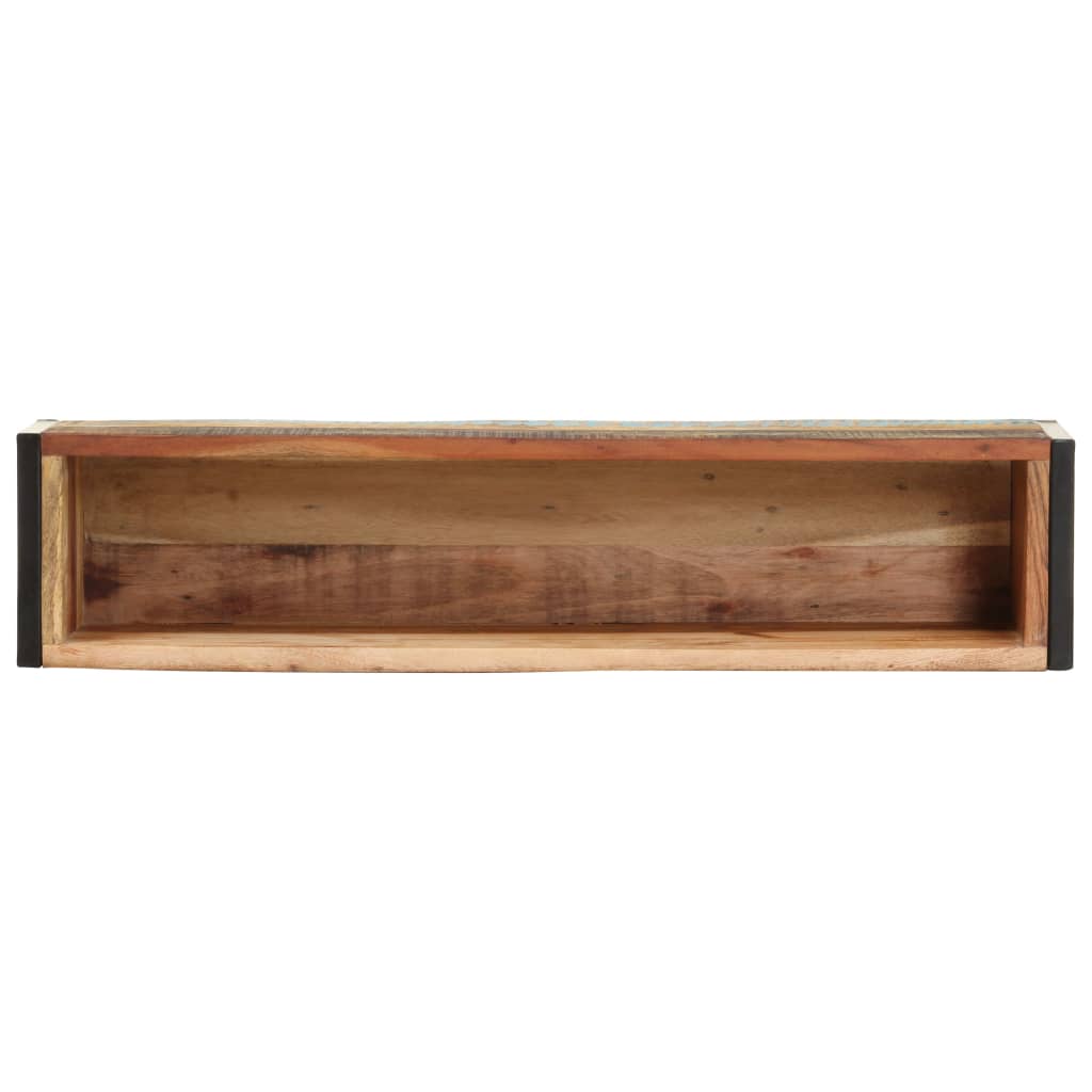 Vidaxl Planning Box 90x20x68 cm de madera reciclada sólida