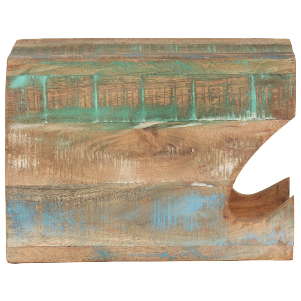 Vidaxx Portabicicletas de pared 35x25x25 cm madera maciza reciclada